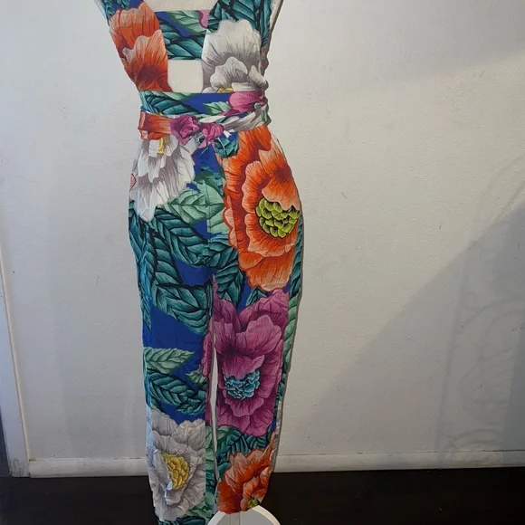 Mara Hoffman Colorful Floral Jumpsuit - Picture 4 of 9